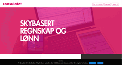 Desktop Screenshot of consulatet.no